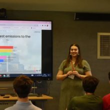 Alumna Inspires with Sustainability Careers Talk 