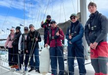 Alleyn’s Cadets Set Sail from The Solent