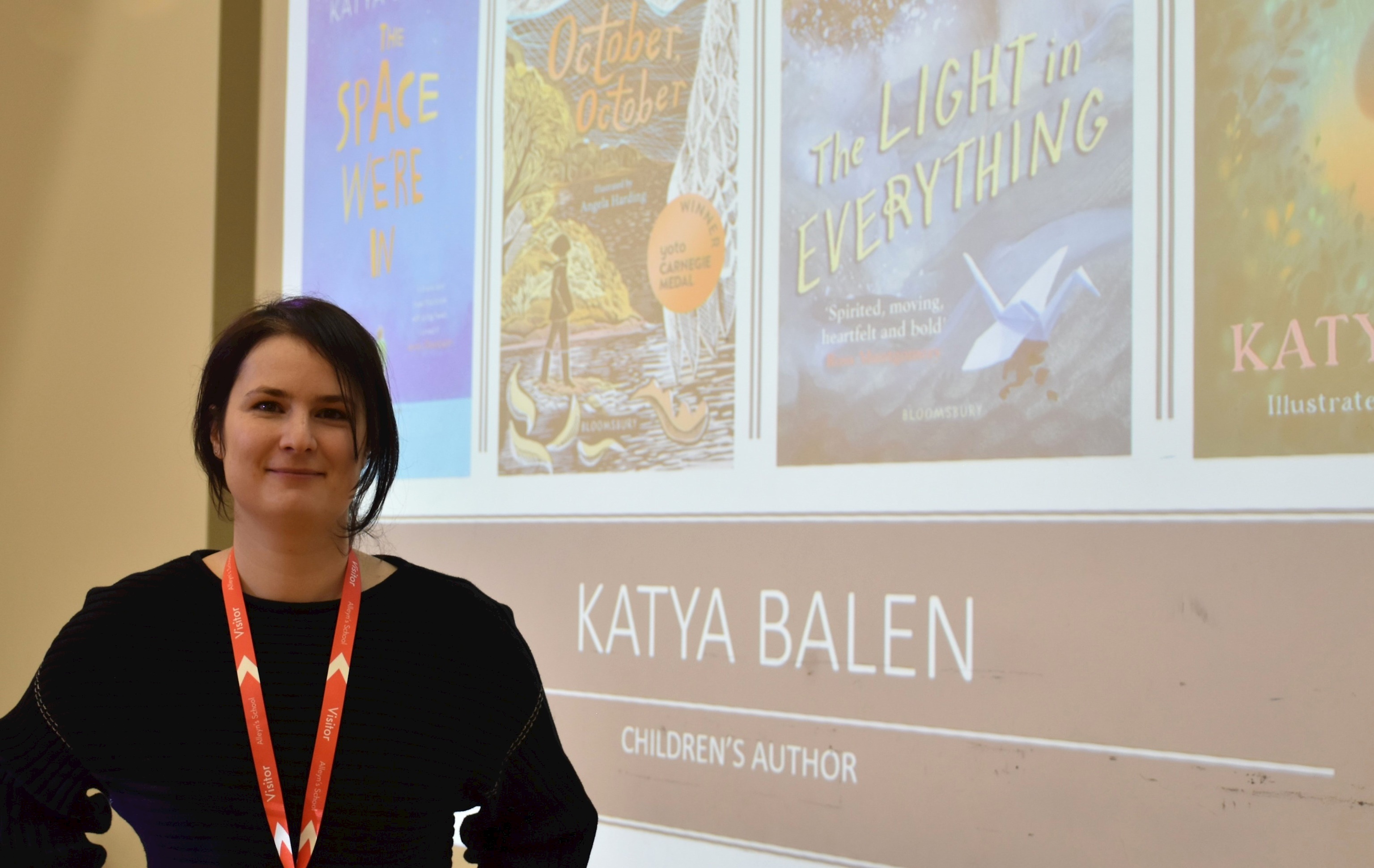 Acclaimed Author Returns to Alleyn’s