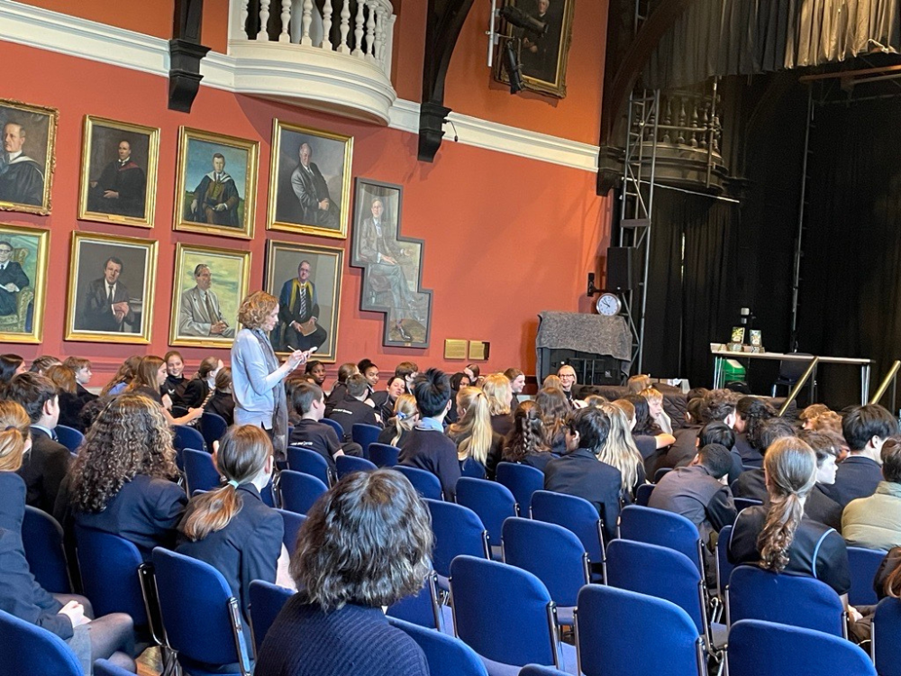 Author Visit Brings Stories to Life for Year 8 Students 