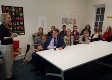 Spanish Students Visit The Cervantes Institute