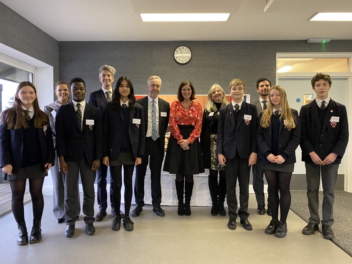 Scholars Welcome the Worshipful Company of Saddlers for Tea