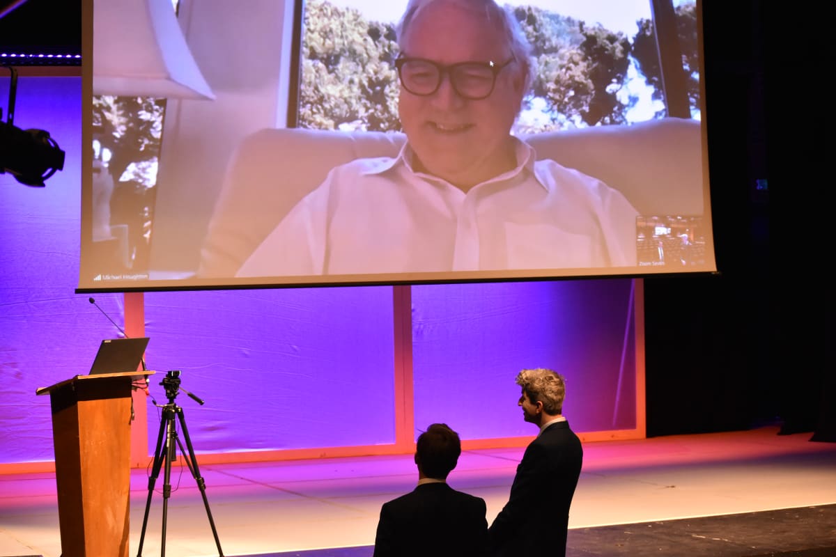 RV Jones Science Lecture by Nobel Laureate and Alumnus Professor Sir Michael Houghton