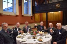 The Cornflower Club meets for afternoon tea