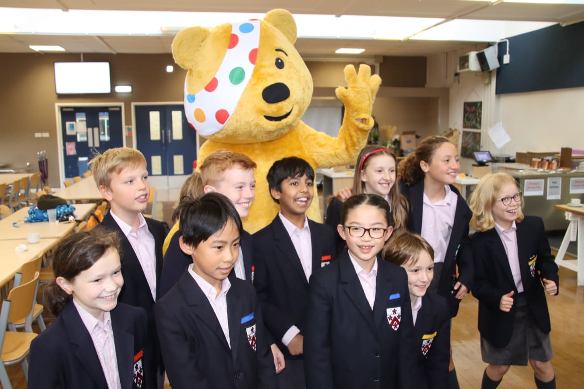 Junior School Lends a Hand to BBC Children in Need