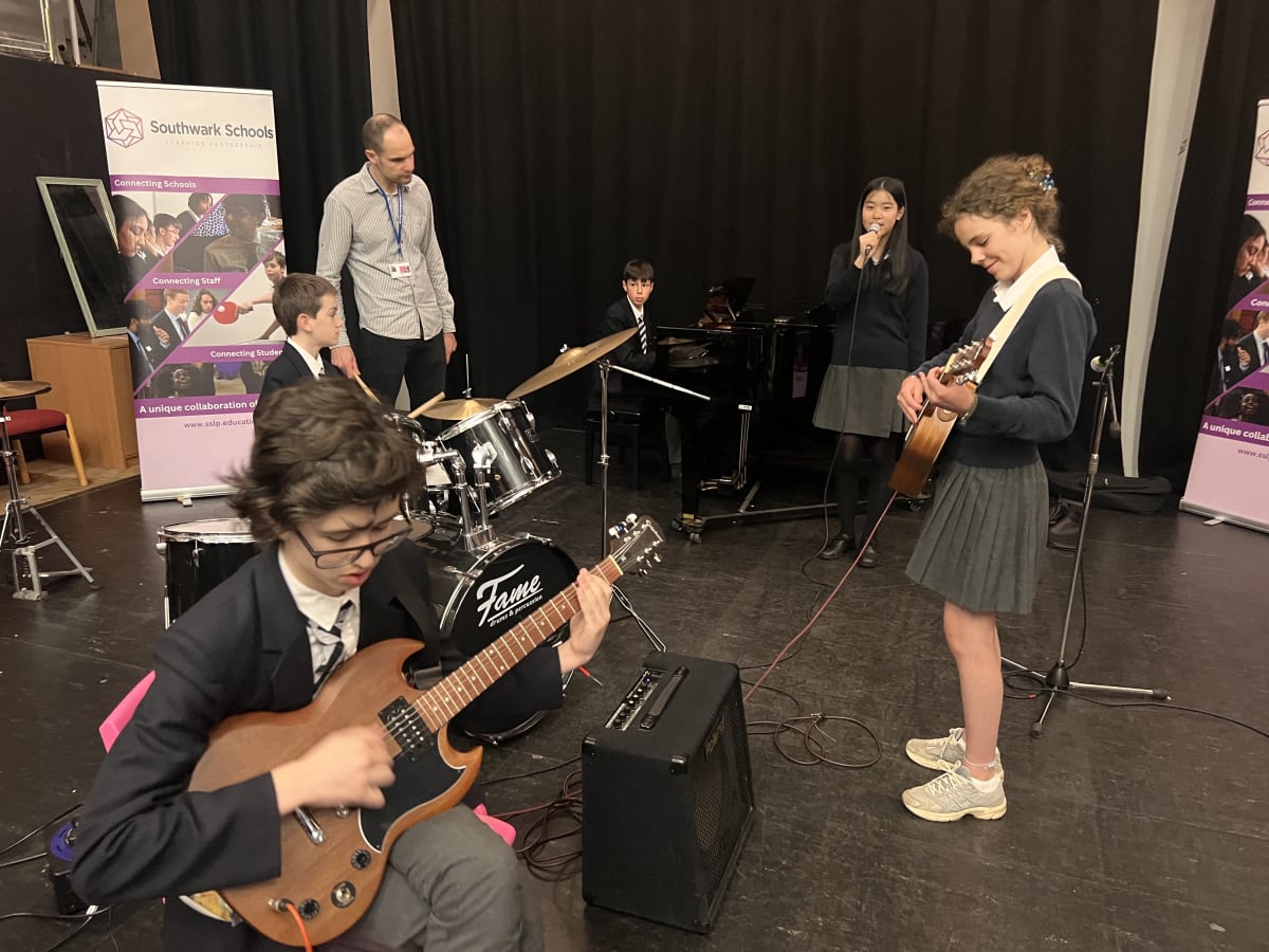 KS3 Songwriting Day at Charter North