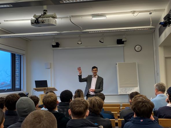 Sacha Sadan Talks to Alleyn’s Economists