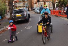 Hillsboro' Road becomes a School Street