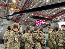 Cadets Visit RAF Odiham