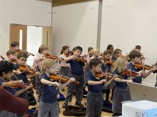 Junior School Hall Fills with the Sound of Strings