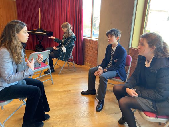 Lower School Ambassadors' First Meeting