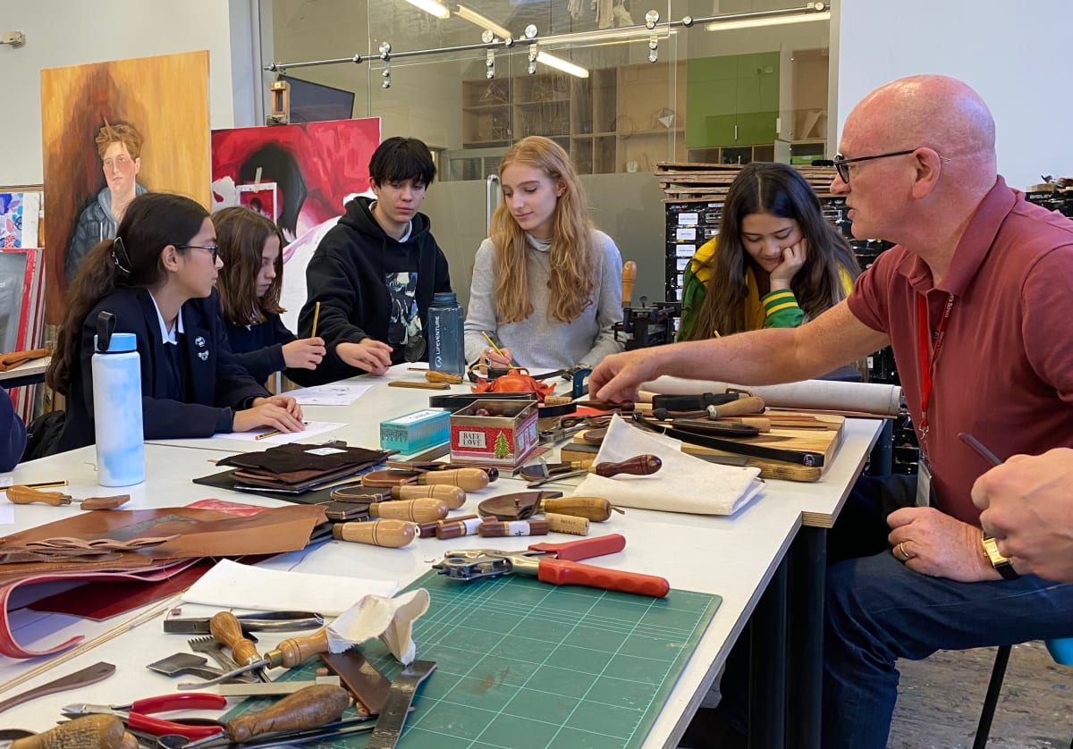 Leatherworking with the Saddlers