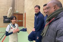 Aravinda de Silva visits Alleyn’s