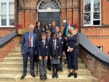 Prime Warden Meets New Saddlers' Scholars in 50th Year of Scholarship