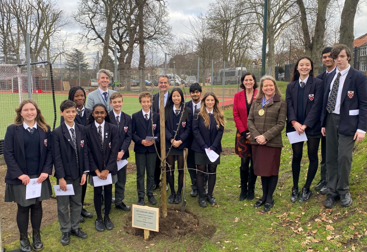 Planting of the Saddlers’ Grove