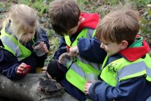 Reception get busy outdoors