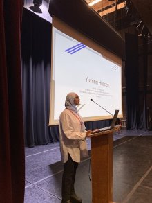 Poet and Activist Yumna Hussen Visits Alleyn's