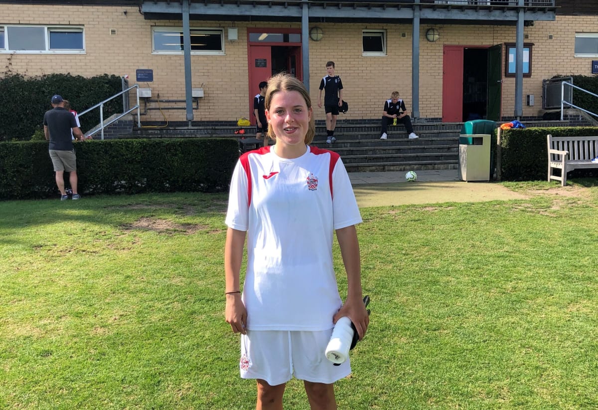 Year 12 Makes Alleyn’s History as First Girl to Play for Football Ist XI